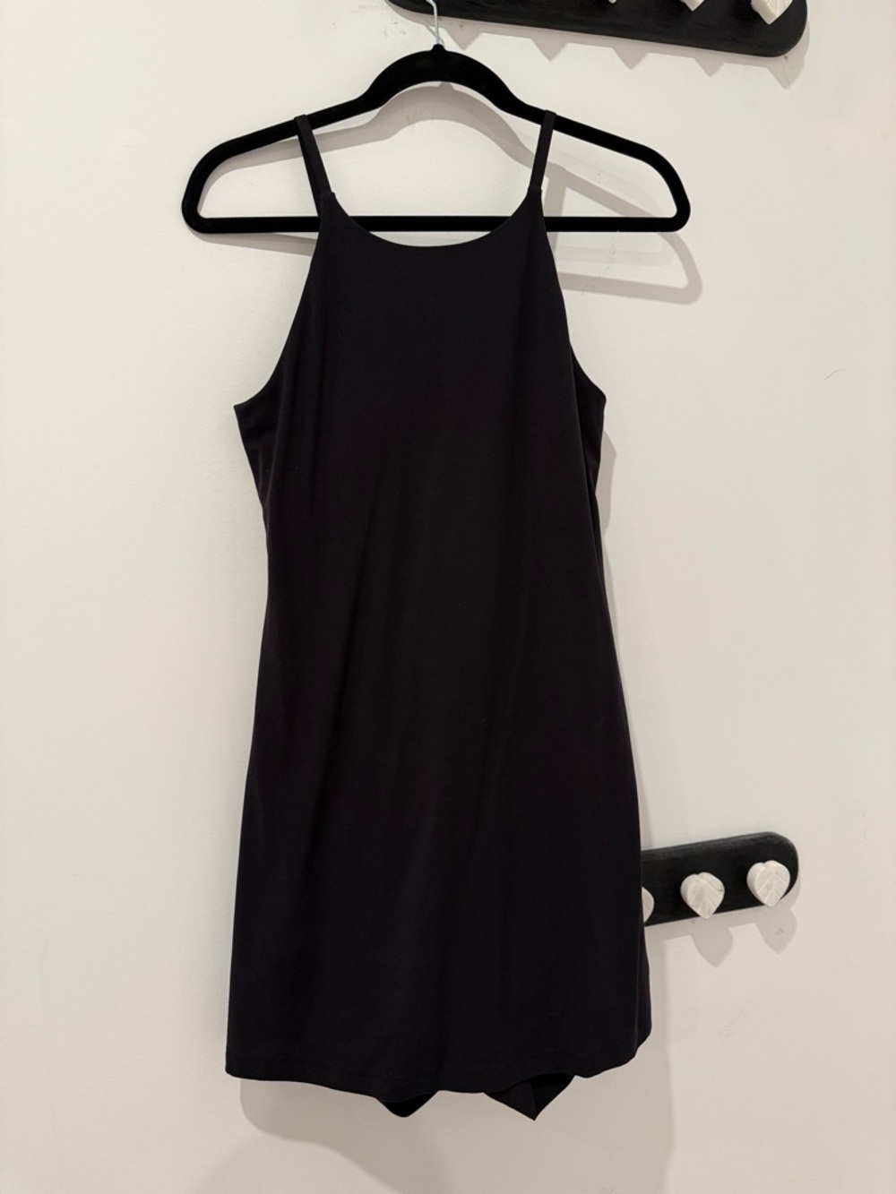 lululemon athletica Black Mini Slip Dress